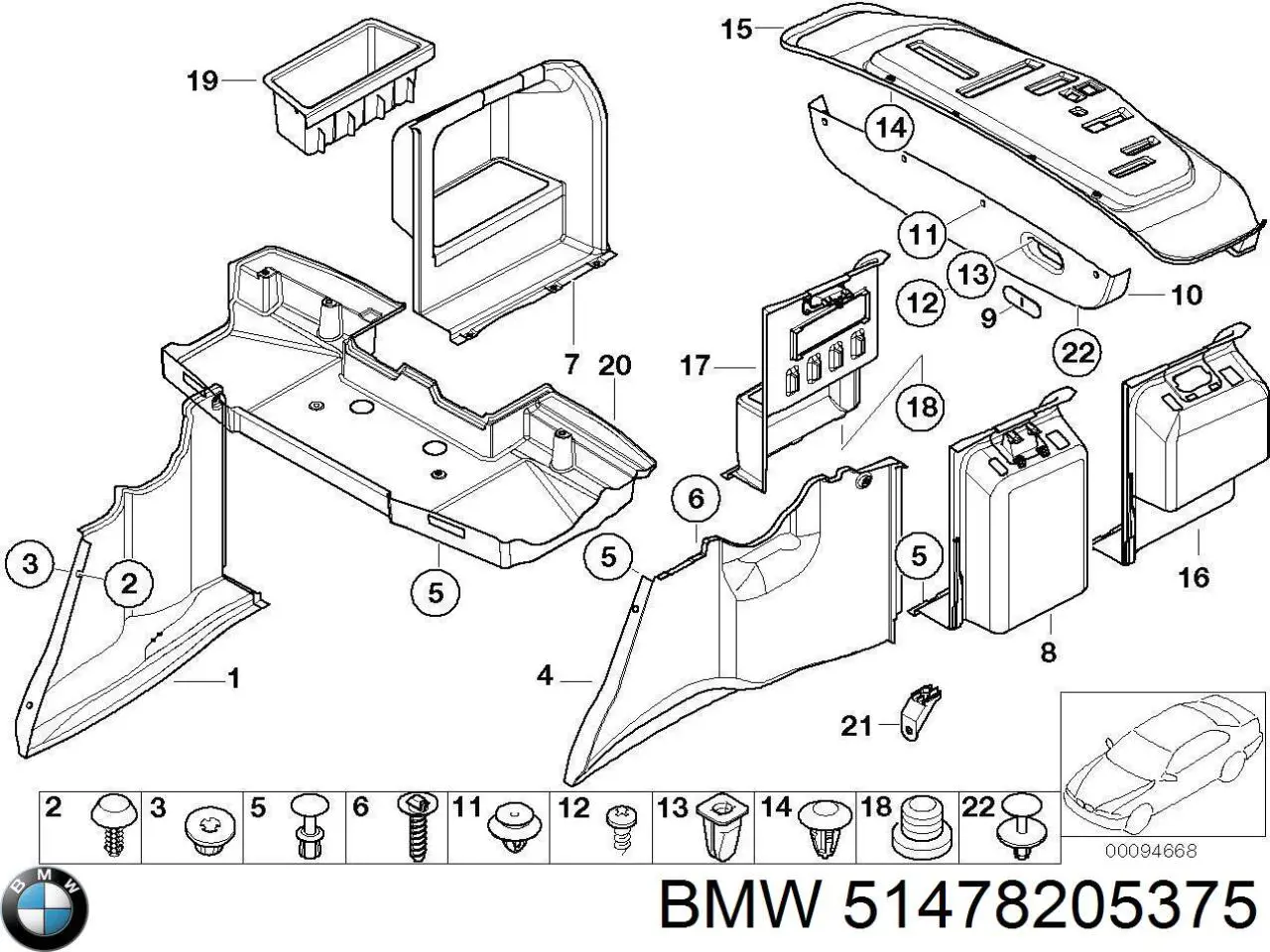  51478205375 BMW