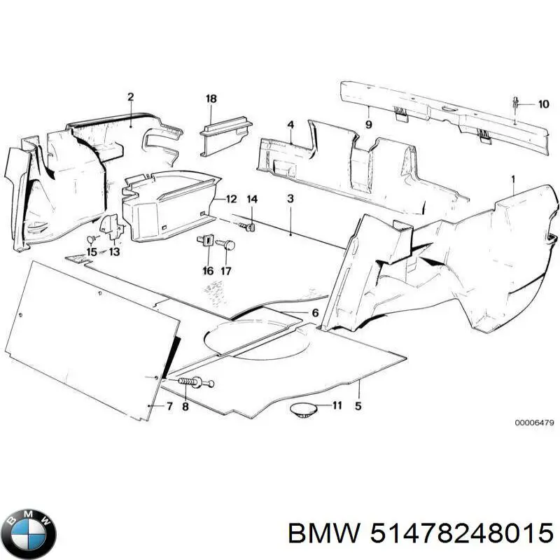 Купить 51478248015 BMW 