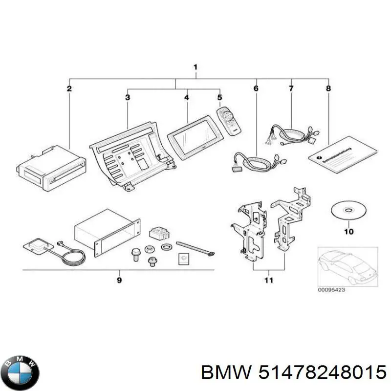  BMW 51478248015 цена, от 1.41 USD