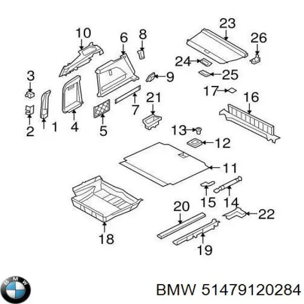 51479120284 BMW 