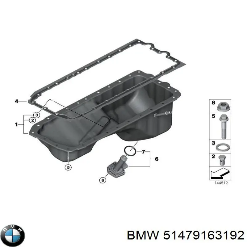  BMW 51479163192 цена, от 6.33 USD