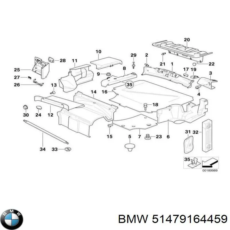 Купить 51479164459 BMW 
