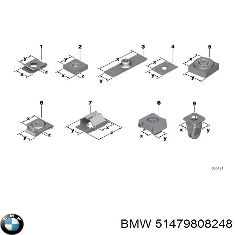  BMW 51479808248 цена, от 26.62 USD