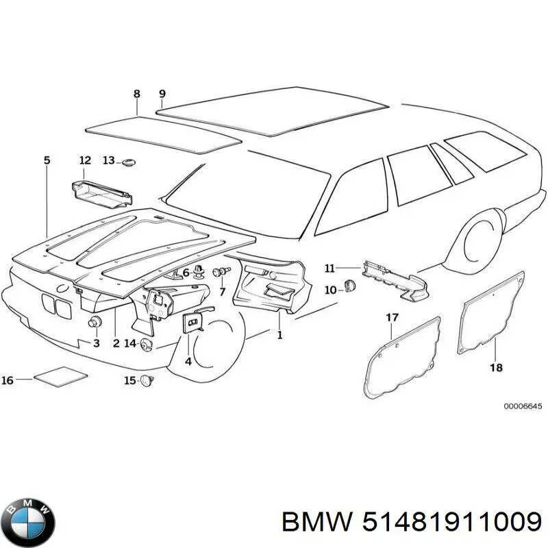  BMW 51481911009 цена, от 179.98 USD