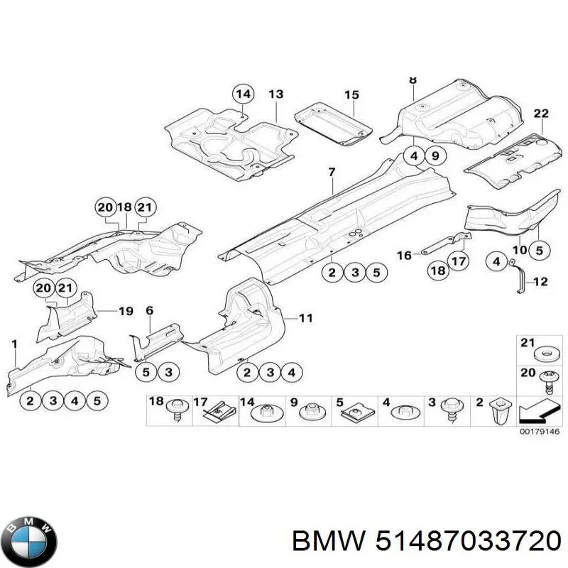  BMW 51487033720 цена, от 12.67 USD