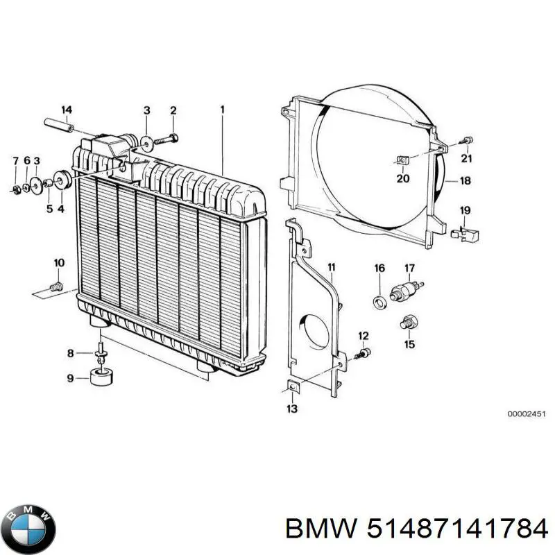  51487141784 BMW