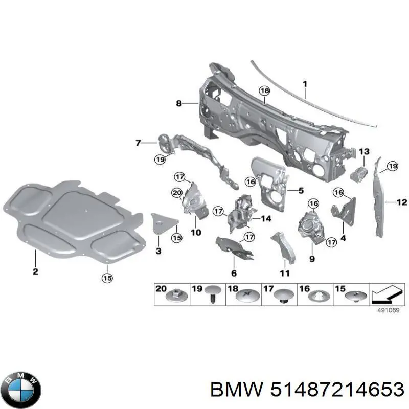  51487214653 BMW