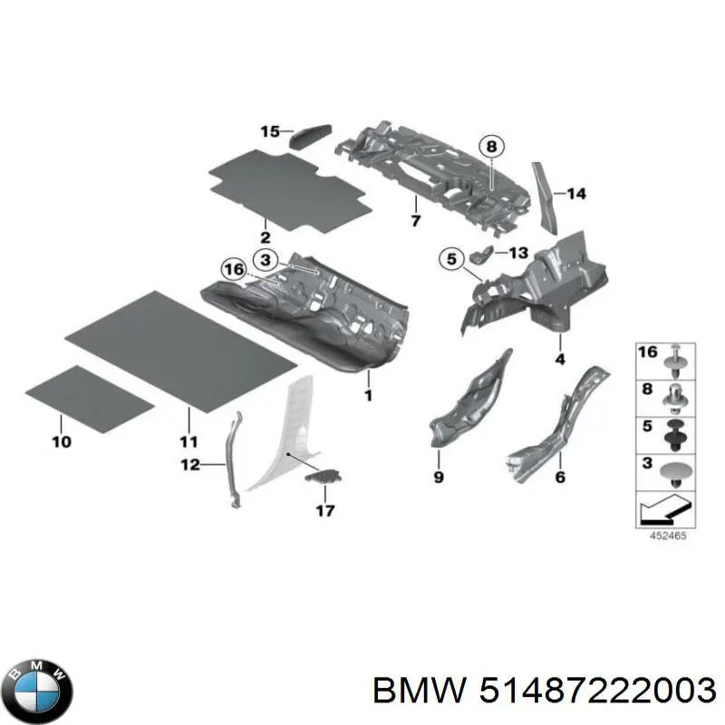 Купить 51487222003 BMW 