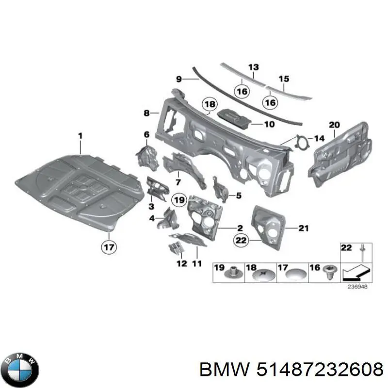  51487232608 BMW