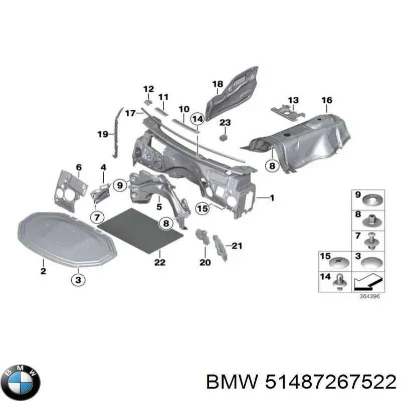 51487267522 BMW 