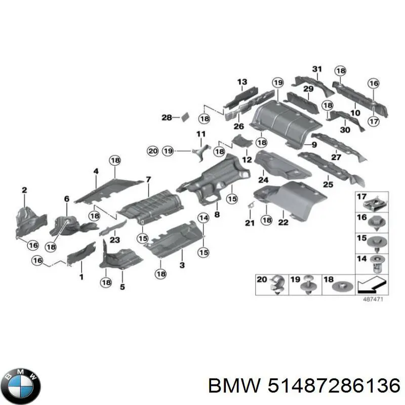 51487286136 BMW 