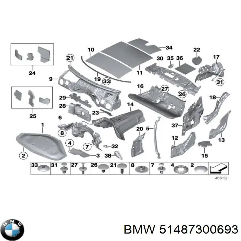 51487300693 BMW 