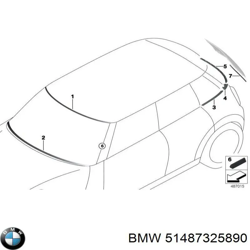  51487325890 BMW