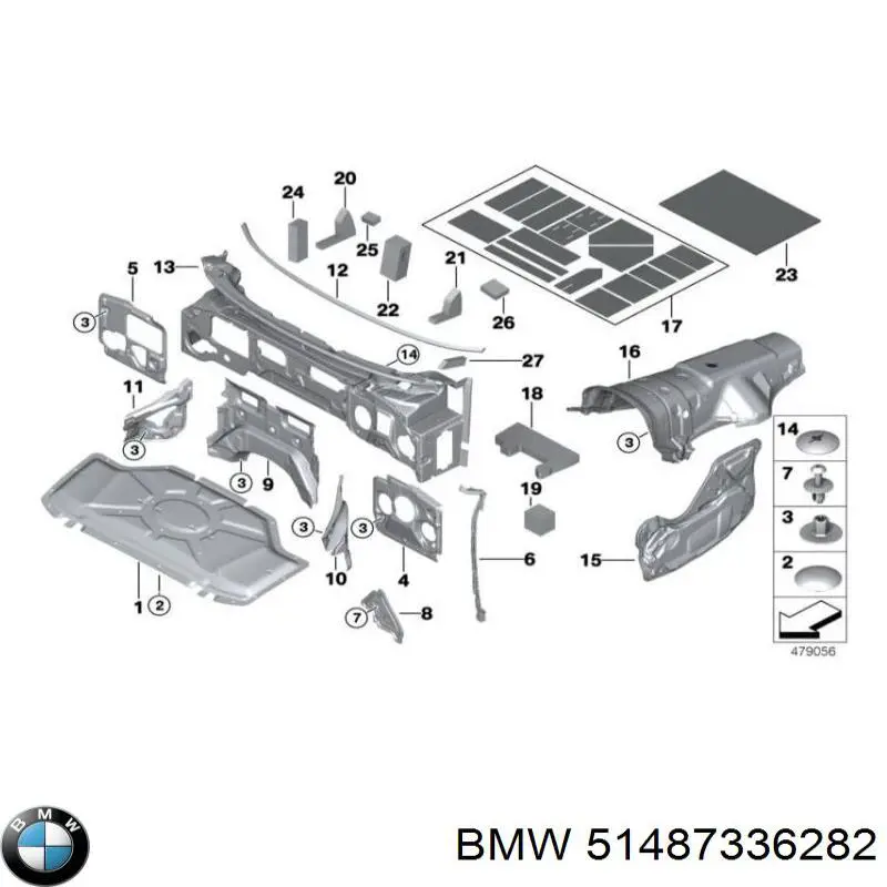51487336282 BMW 