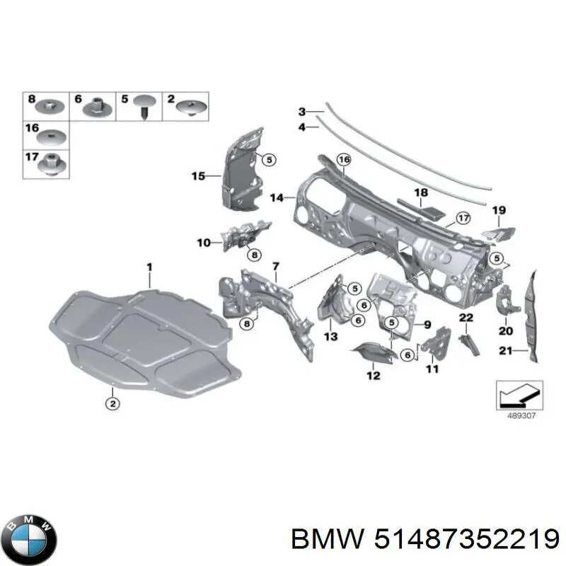 Обшивка капота Autotechteile 7135139 цена, от 44.59 USD