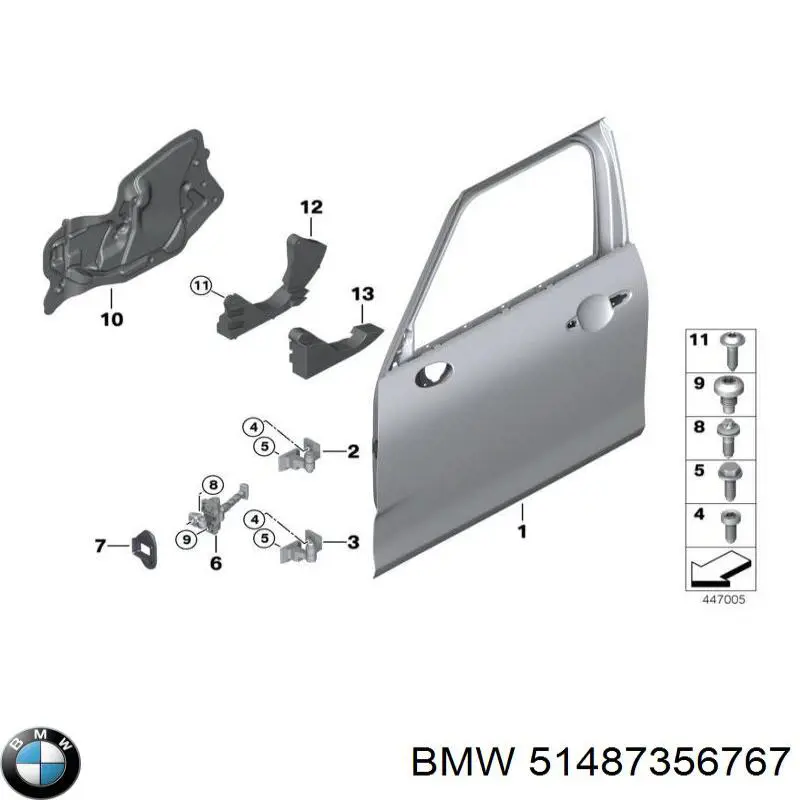 Обшивка капота BMW 51487356767 цена, от 56.43 USD