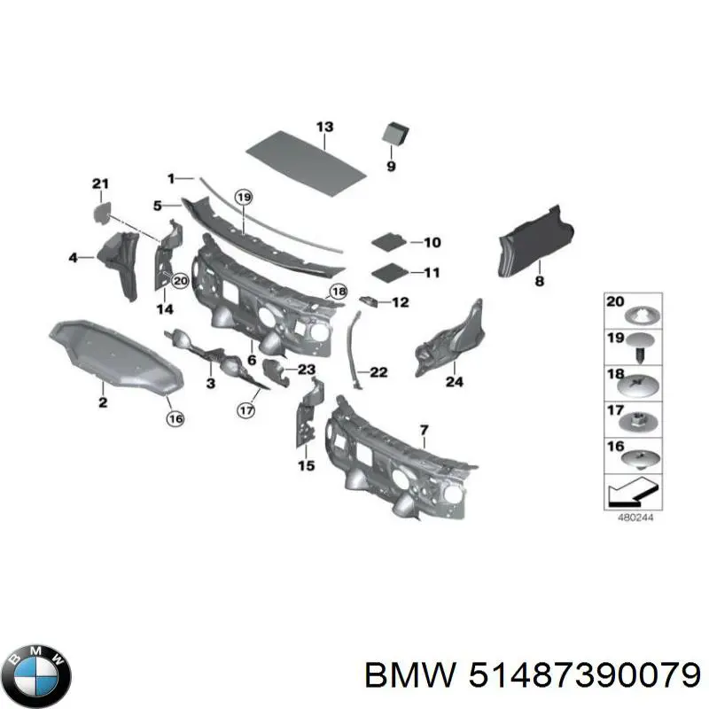  51487390079 BMW