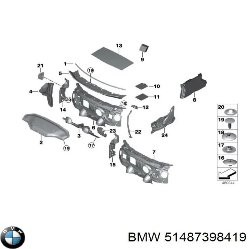  51487398419 BMW