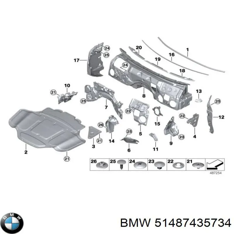  51487435734 BMW