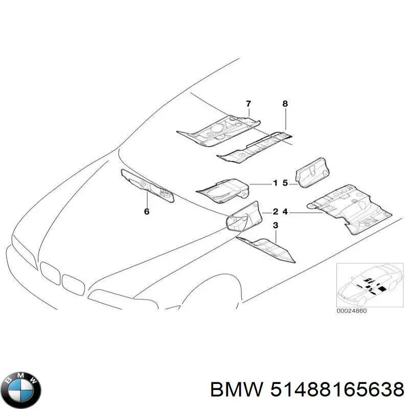  BMW 51488165638 цена, от 63.13 USD