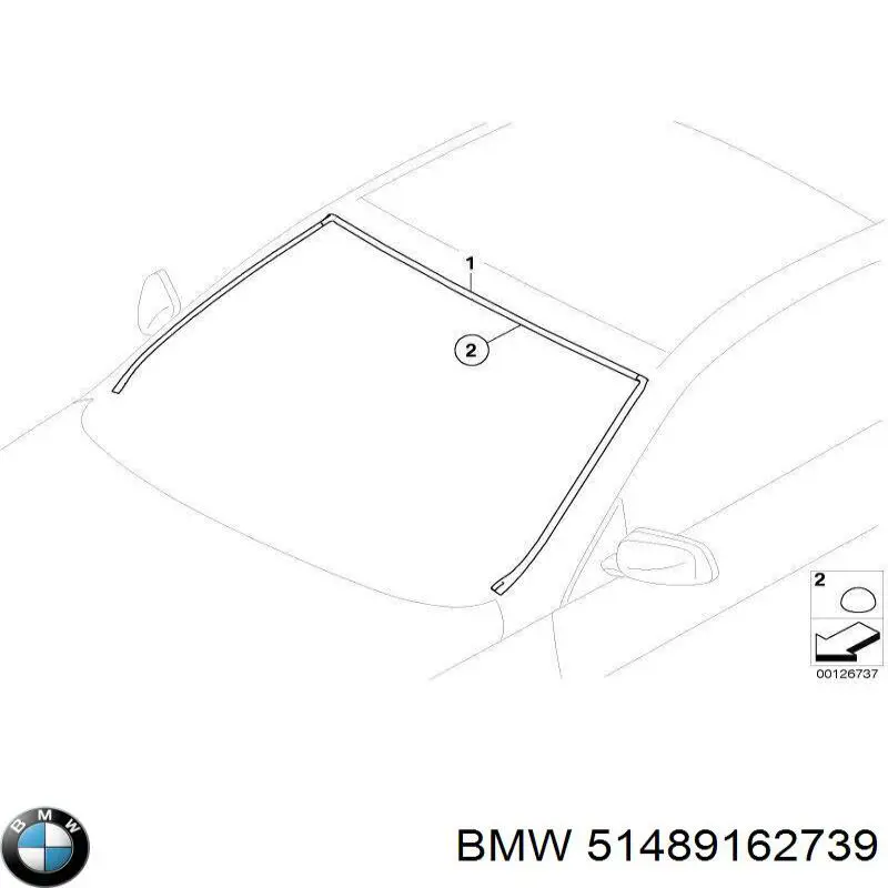 51489162739 BMW Шумоизоляция моторного щита