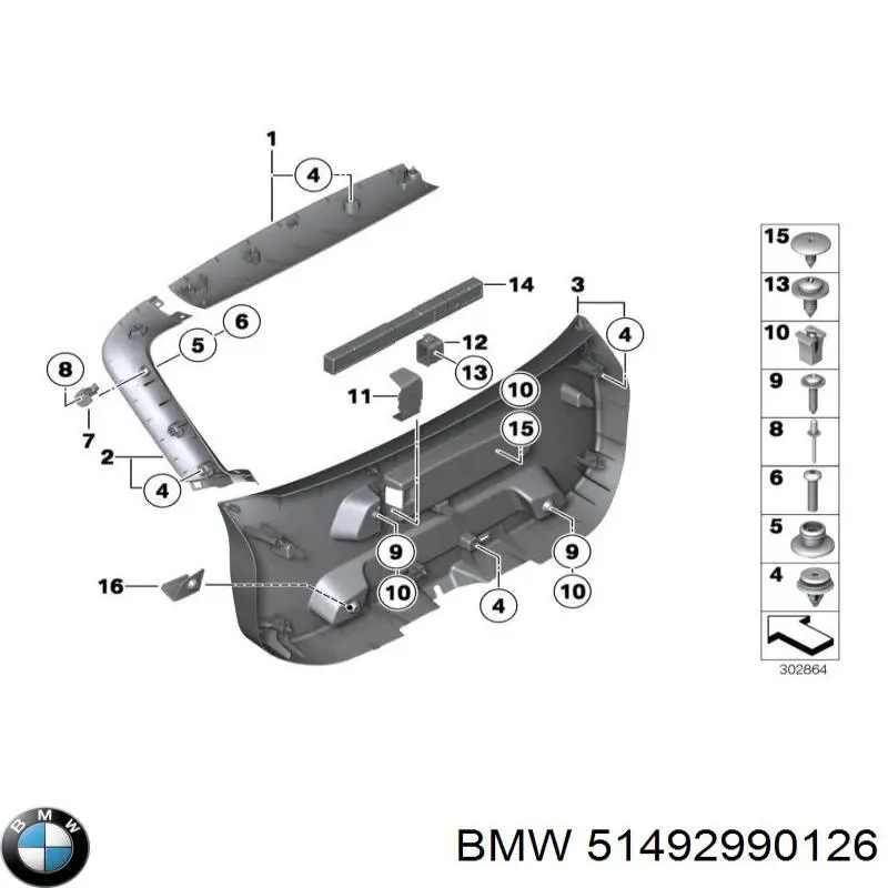  51492990126 BMW