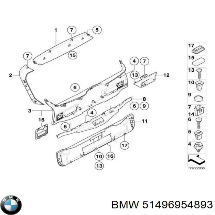  51496954893 BMW