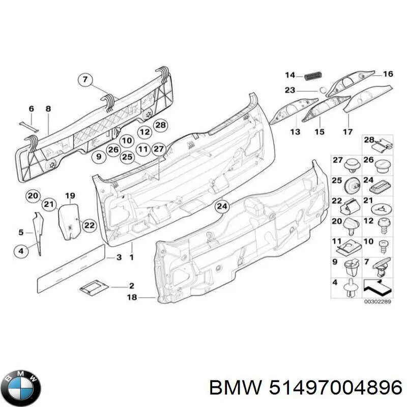 51497004896 BMW 