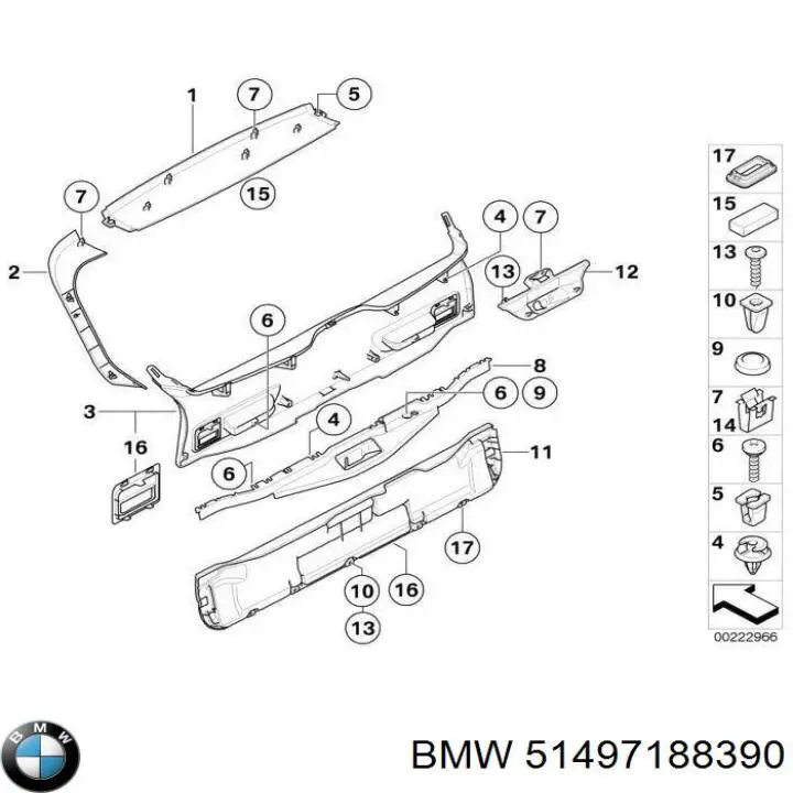 51497188390 BMW 