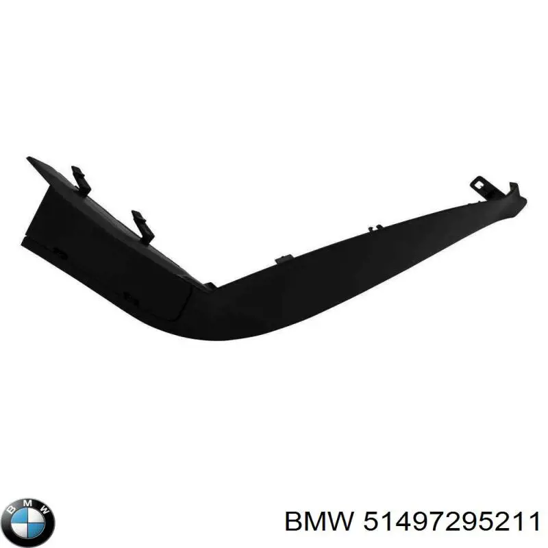 Обшивка (облицовка) крышки багажника (двери 3/5-й задней) 51497295211 BMW