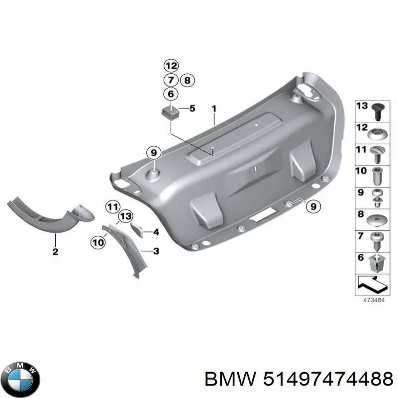  BMW 51497474488 цена, от 19.00 USD