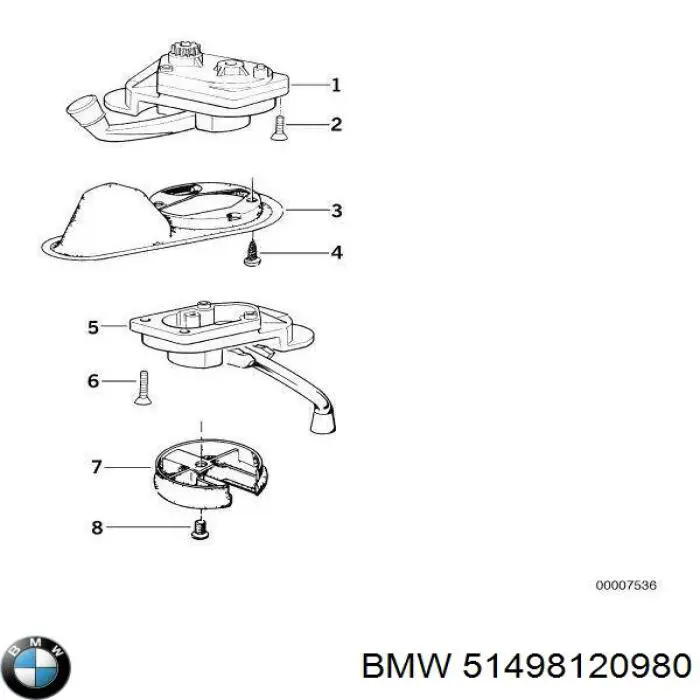  BMW 51498120980 цена, от 12.46 USD