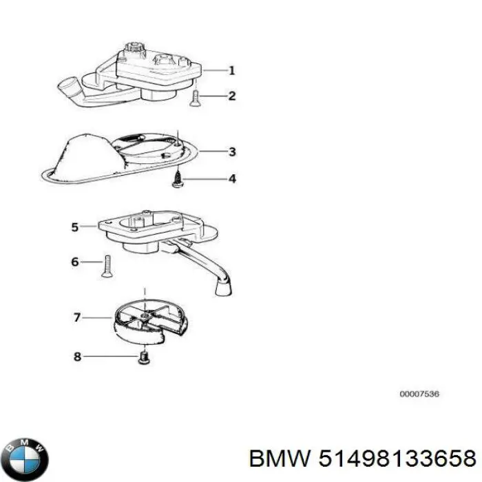 Купить 51498133658 BMW 