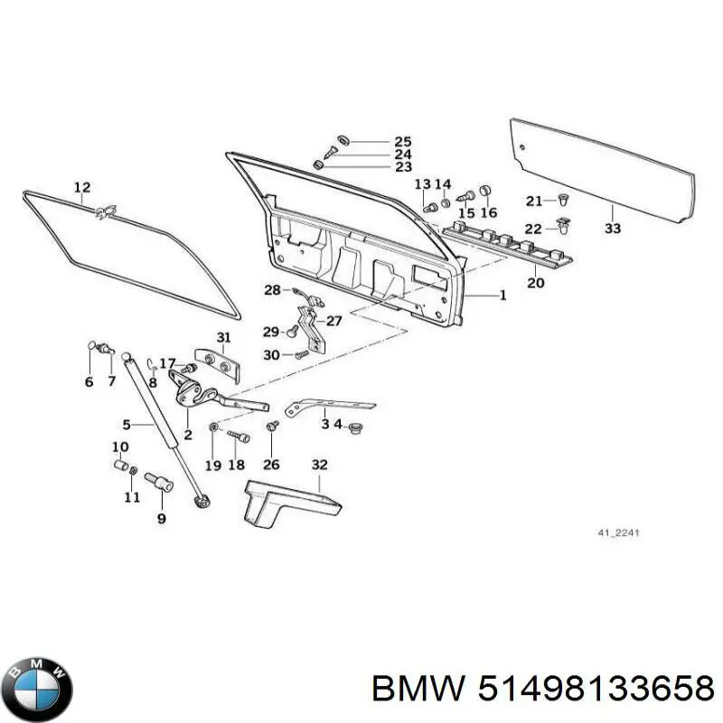51498133658 BMW 