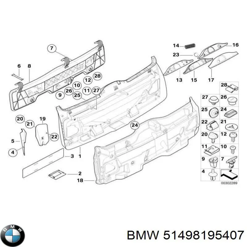  51498195407 BMW