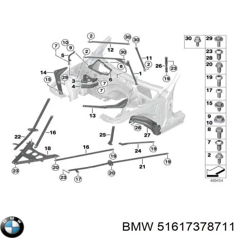  51617378711 BMW