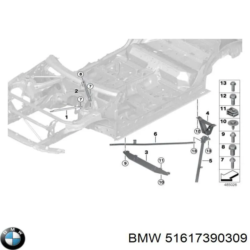  51617390309 BMW