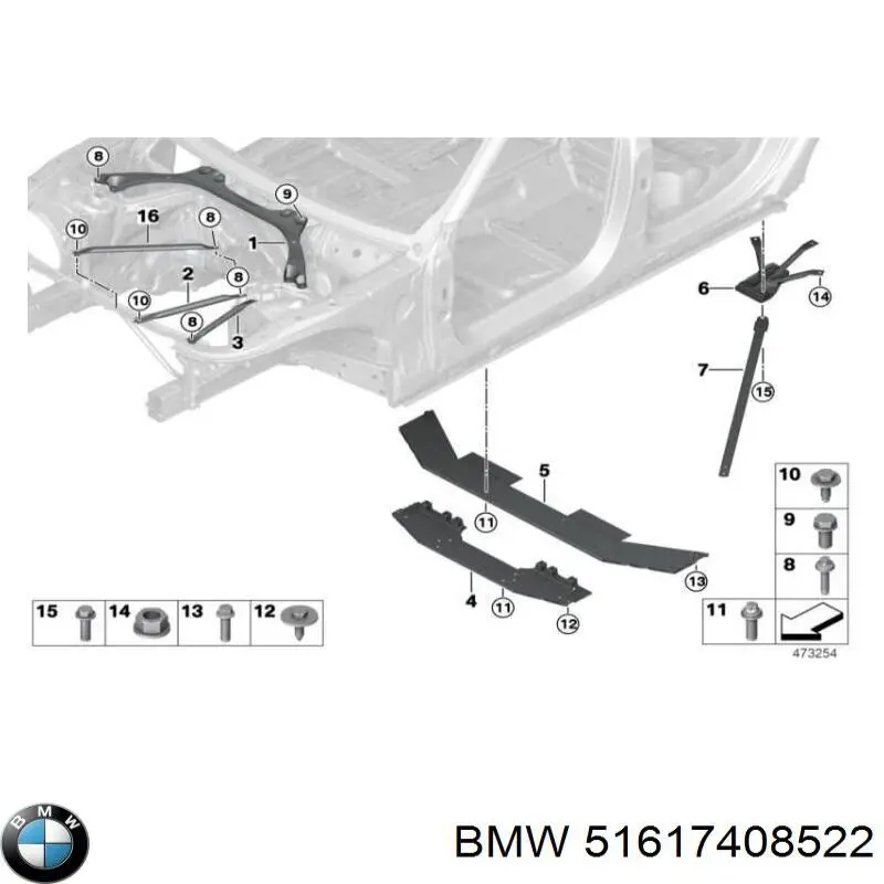  51617408522 BMW