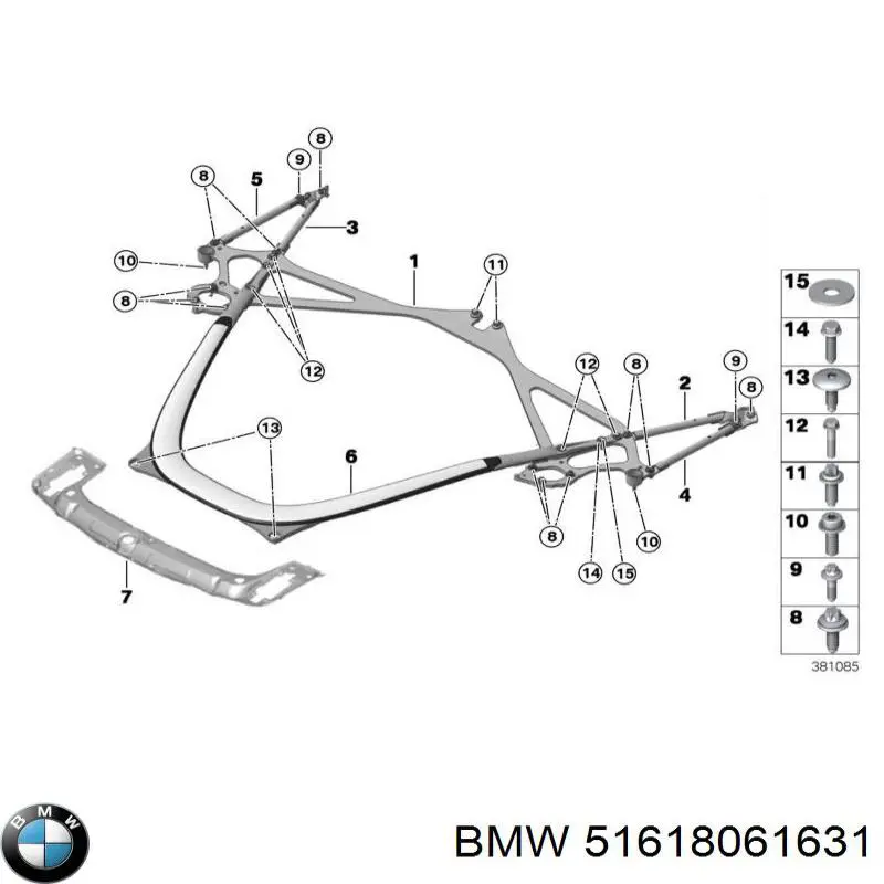  51618061631 BMW