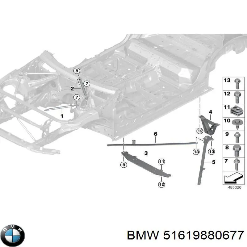 51619880677 BMW 