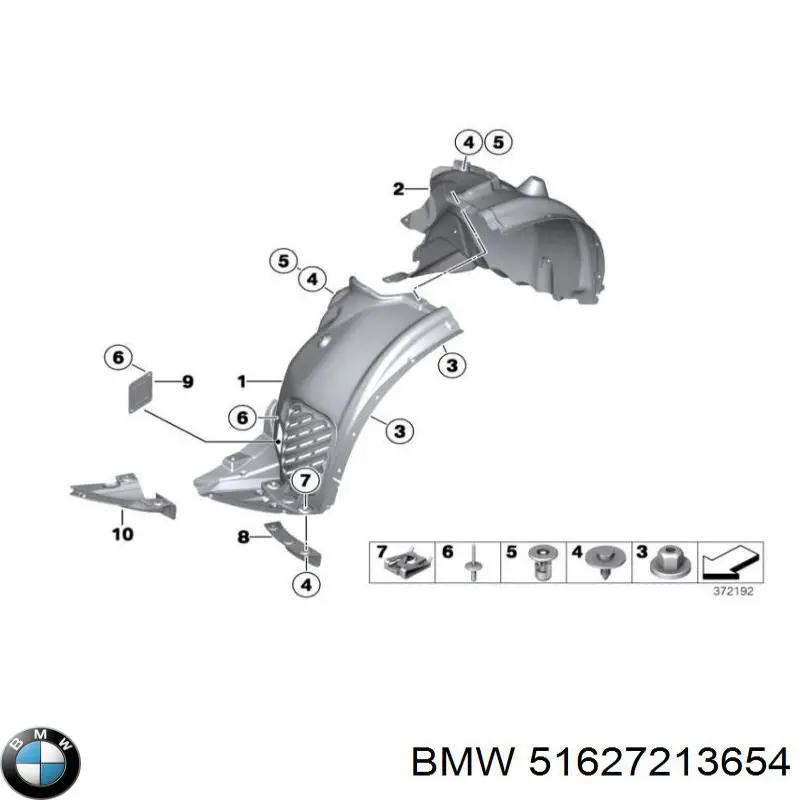  51627213654 BMW