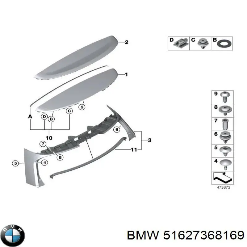 51627368169 BMW 