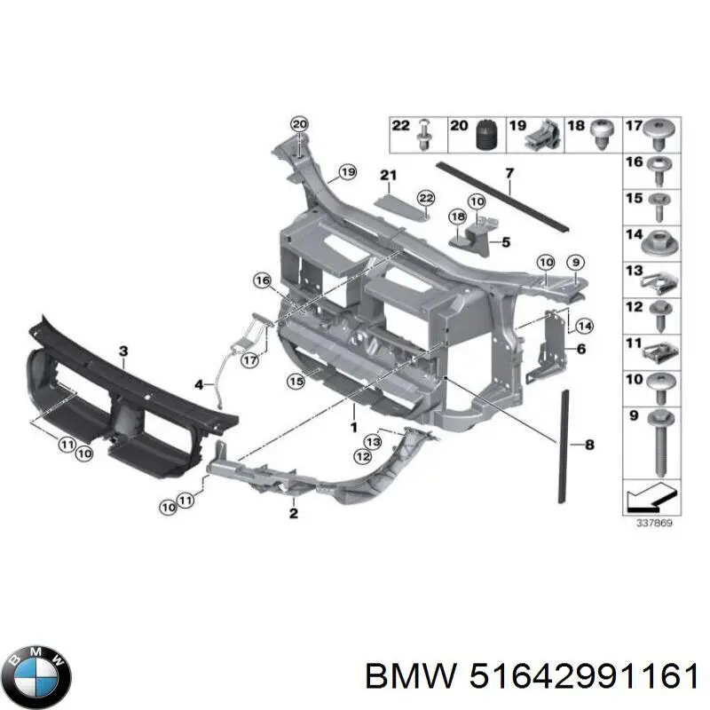  51642991161 BMW