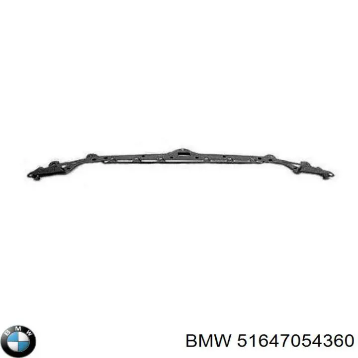 Суппорт радиатора нижний (монтажная панель крепления фар) на BMW 5 (E60) купить.