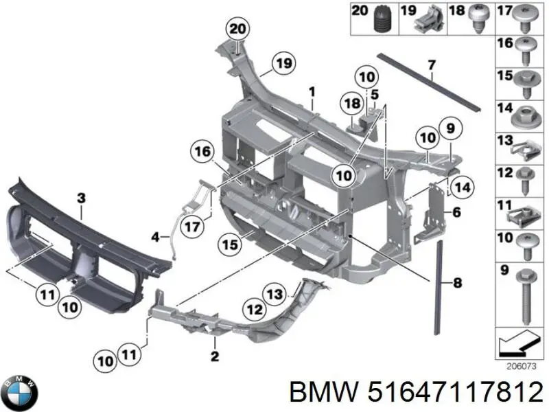  BMW 51647117812 цена, от 12.77 USD