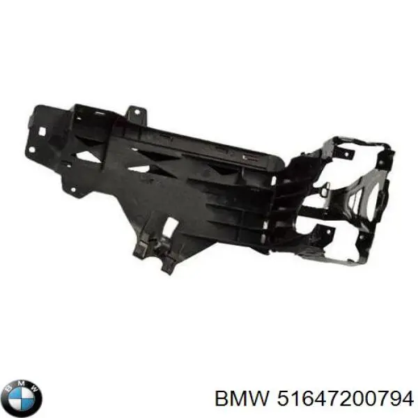 Consola (adaptador) de fixação da luz dianteira direita para BMW 5 (F10)