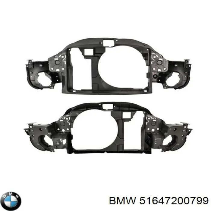 Купить 51647200799 BMW Установочная панель передняя