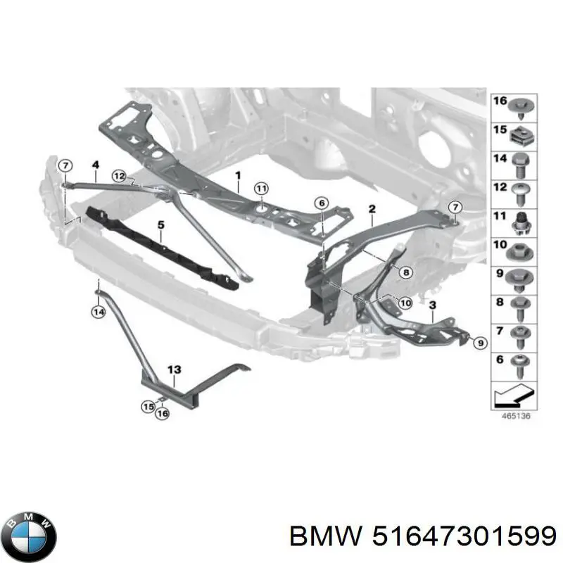  51647301599 BMW