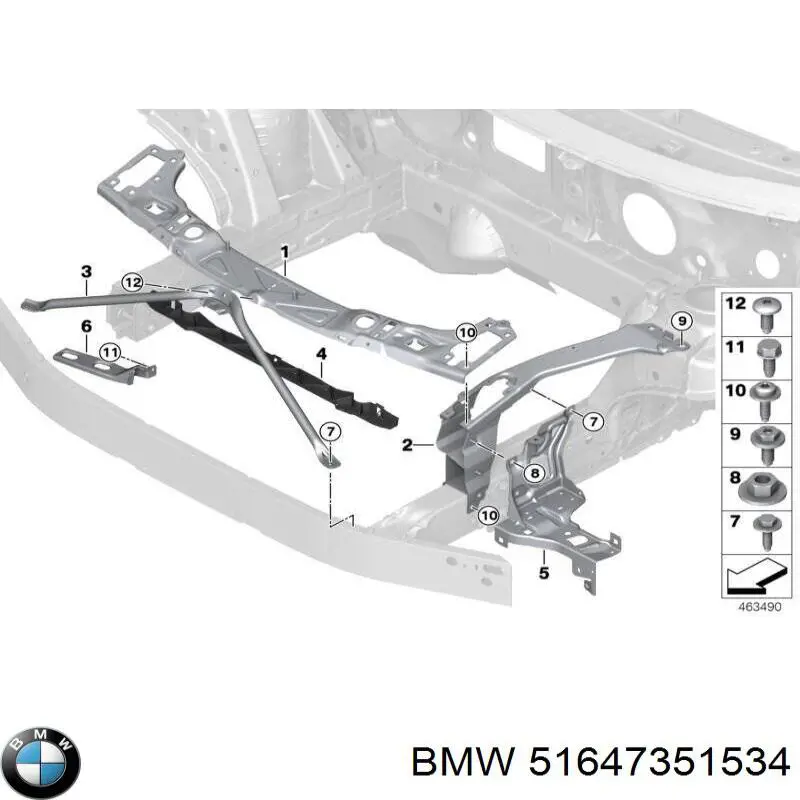  51647351534 BMW