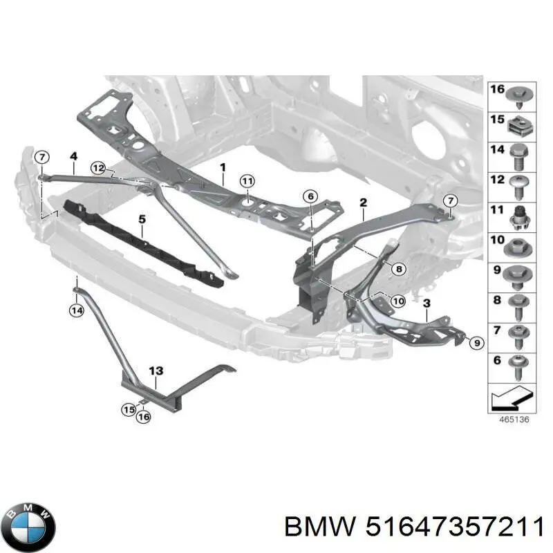 Усилитель бампера нижний AND 14805086 цена, от 51.20 USD